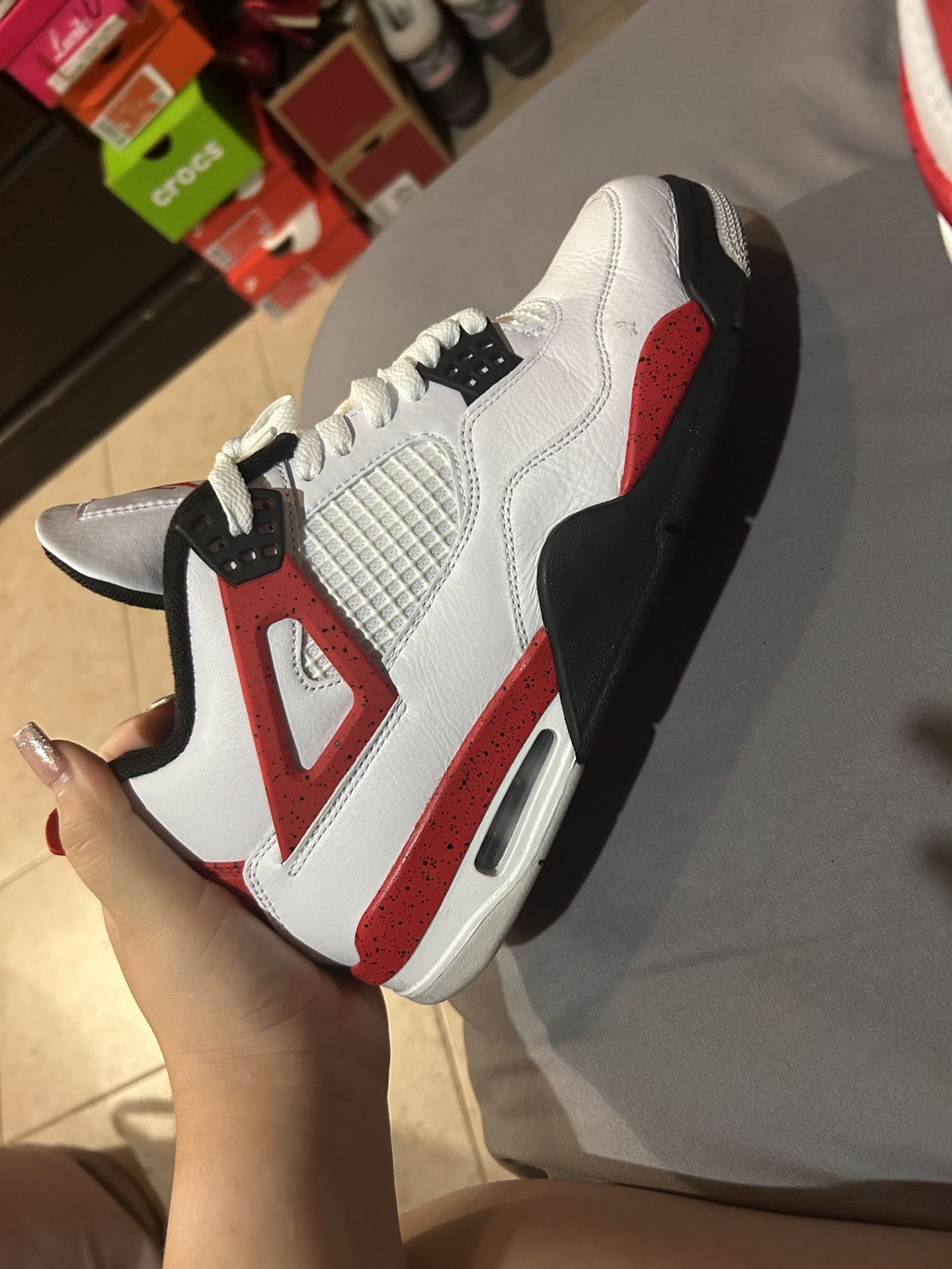 Jordan 4 Red Cement
