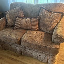 Couch And Love Seat-lightly Used