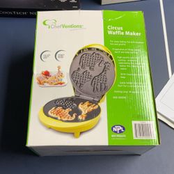 ChefVentions Circus Waffle Maker 
