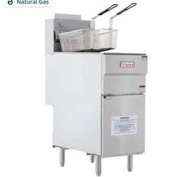 🔥Empura EGF-40/50_NAT Natural Gas 15.5" Commercial Gas Fryer with 40 lb Capacity, 90,000 BTU🔥