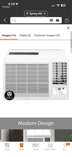 Lg Ac/heater 12000 btu