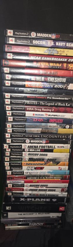 PS2 games