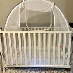 Delta convertible crib & crib rail covers