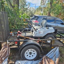Exmark Mower/weed Eater/back Pack Blower/ Trailer