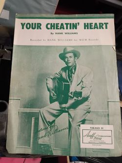 Hank Williams Your Cheatin' Heart Sheet Music