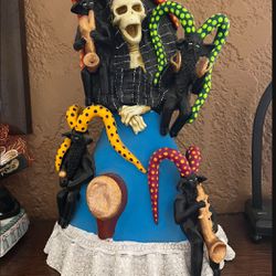 Signed Day Of The Dead Sculpture “Concepcion”