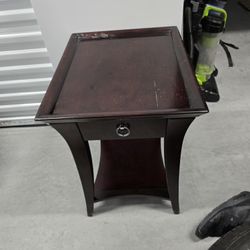 End Table With drawer