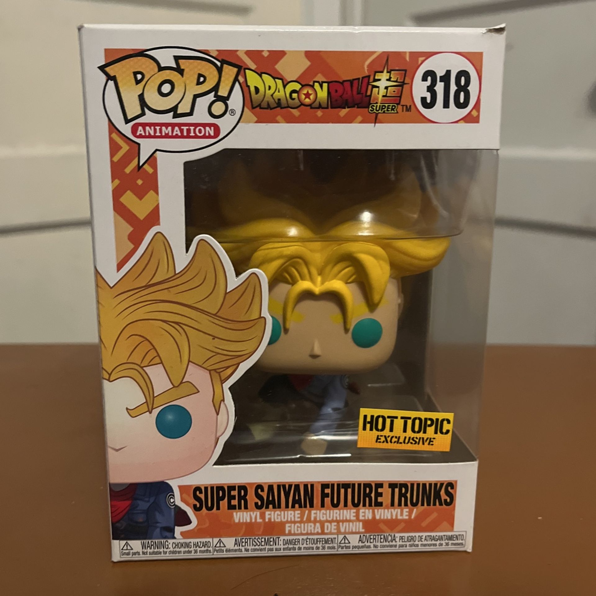 Future trunks sale funko pop