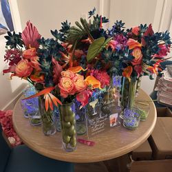 Artificial Flowers And Vases