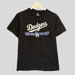 LOS ANGELES DODGERS TEE SIZE YOUTH LARGE / FITS WOMENS MEDIUM