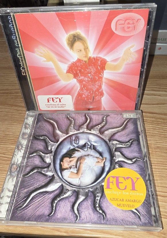 El Color De Los Suenos by Fey (CD, 1998) + Tierna La Noche LOT