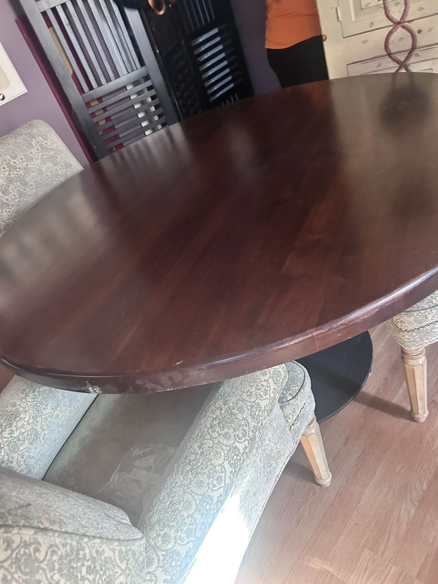 Large Wooden Dining Table