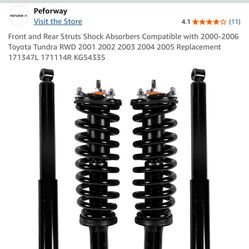 Front Rear Shock For Toyota Tundra 2003 