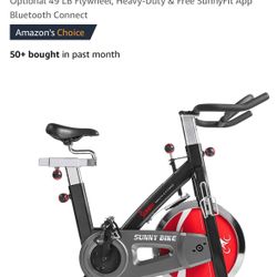 Sunny Health & Fitness Indoor Stationary Exercise Bike