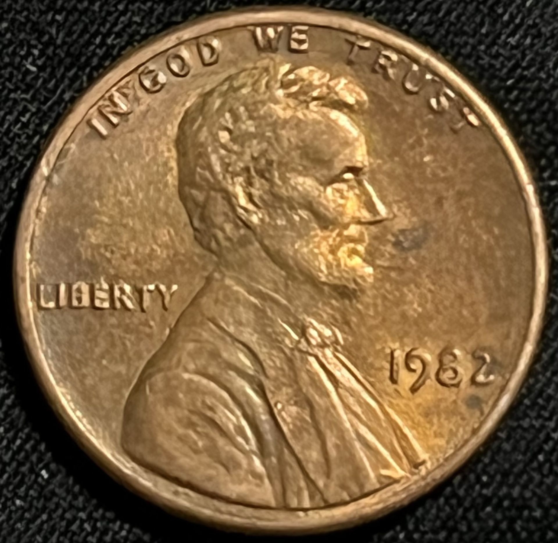 1982 Lincoln Memorial Penny Errors