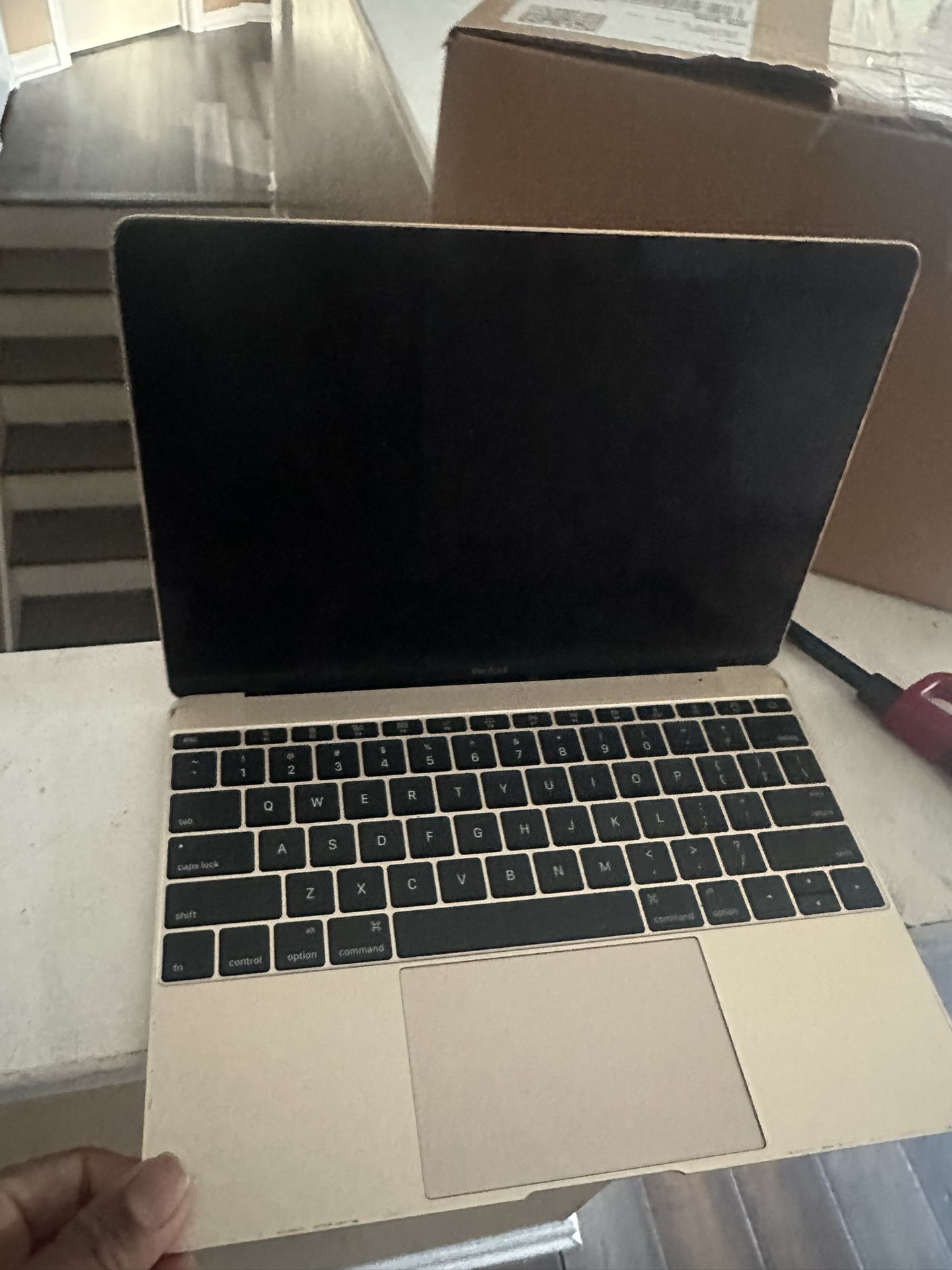 Use Mac Book Air 12 Inch Rose  Gold
