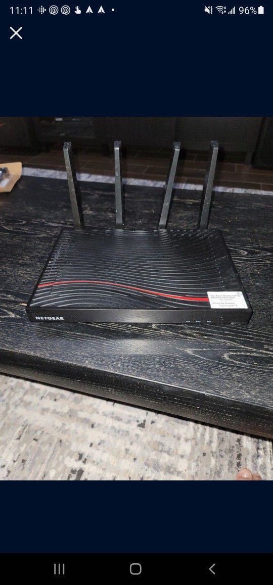 NETGEAR Nighthawk Cable Modem WiFi Router Combo (C7800) - Compatible with Cable Providers Including Xfinity by Comcast, Cox, Spectrum AC3200 WiFi Spee