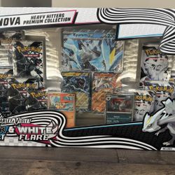 Pokemon TCG: Unova Heavy Hitters Premium Collection Black Bolt / White Flare