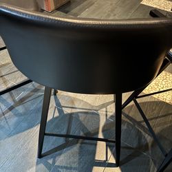 Black Leather Chairs