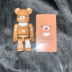 Bearbrick Rilakkuma Dark Brown Variant 100% Series 45 Medicom Be@rbrick