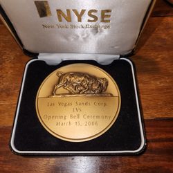Solid Bronze Medallion, heavy 50 obo
