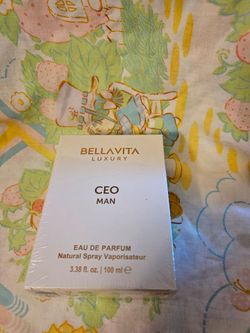 Brand New Sealed Bellavita Luxury CEO Man Perfume (100ml / 3.38 fl oz)