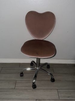 Heart shaped desk chair