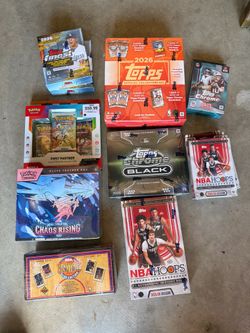 Sports trading cards New Sealed