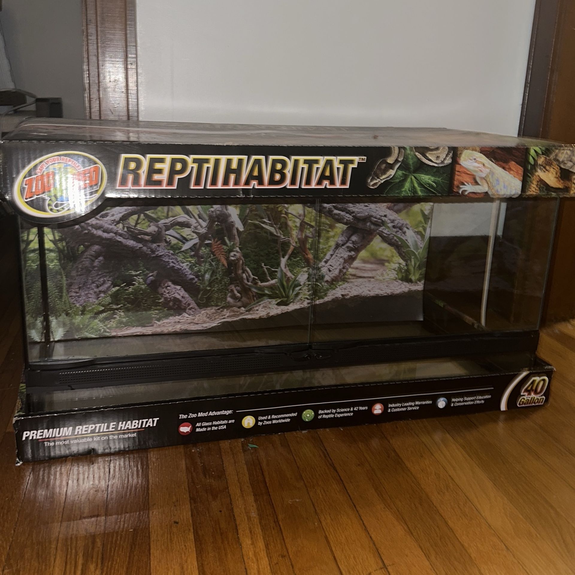 40 Gallon Reptile Enclosure Front Opening
