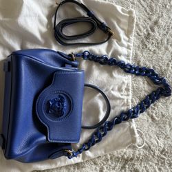 Versace Blue Handbag