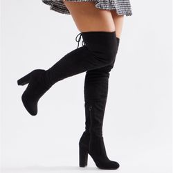 Fashion Nova Thigh High Boots