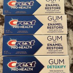 Crest toothpaste 2 for $5, 4 for $10