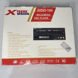 Xtreme Multi-Media Disc Player model XXVDVD-1000.
