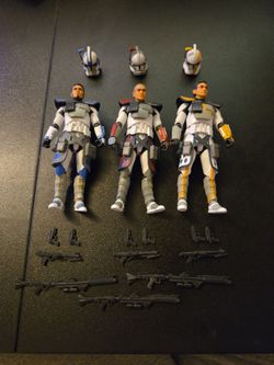 Star Wars Vintage Collection ARC Trooper Set - Colt Blitz Havoc (Complete)