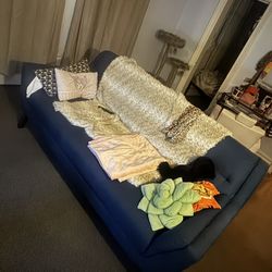 Navy Blue Couch