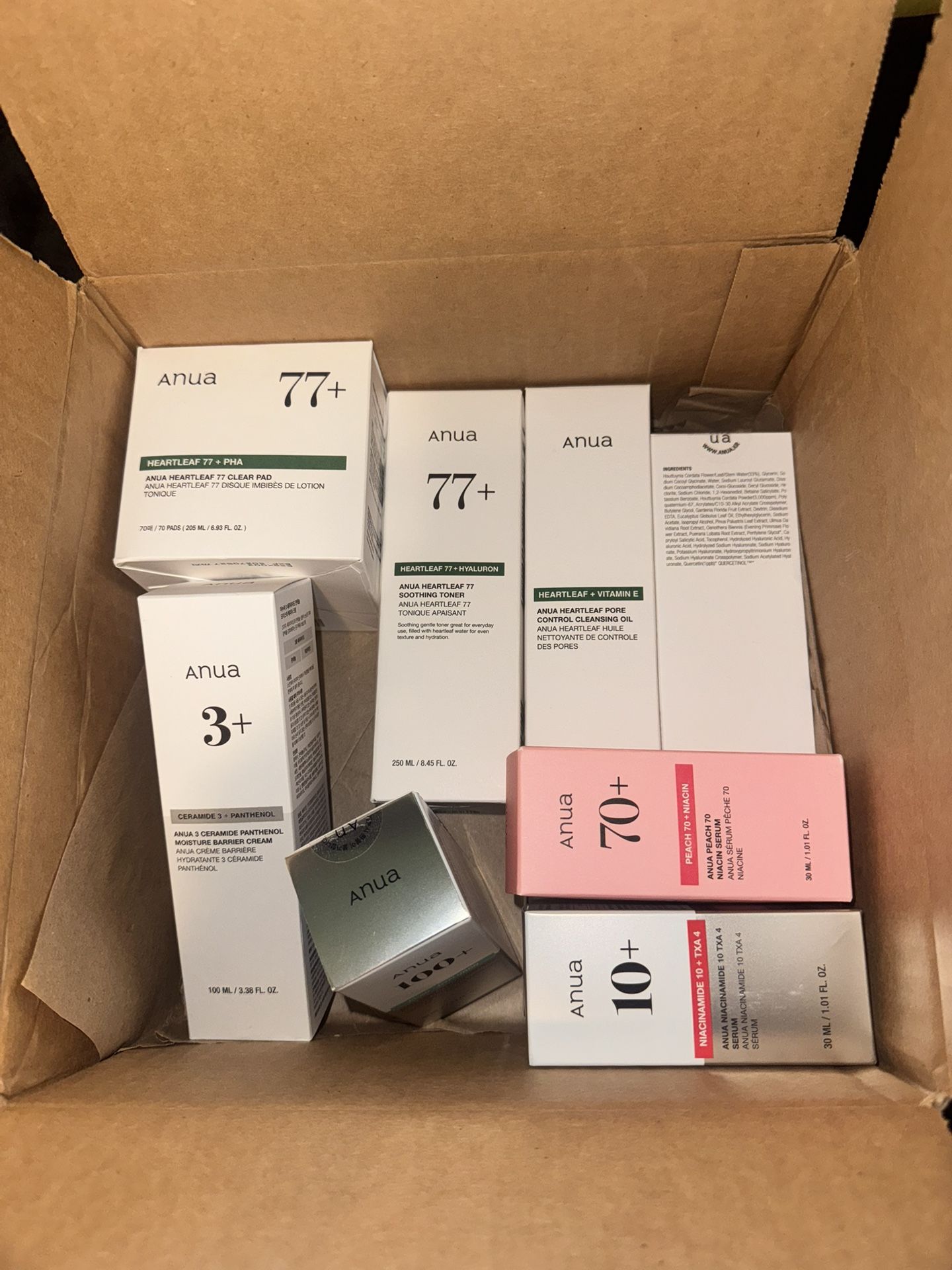 [Anua Official Shop] Anua Affordable Full-Korean skincare routine set