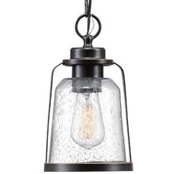 Globe Electric- Roth, Oil Rubbed Bronze Outdoor Indoor Hanging Pendant