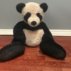 Bean Stuffed Panda Bear