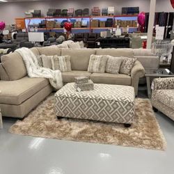 Sectional In Stock For Immediate Delivery 