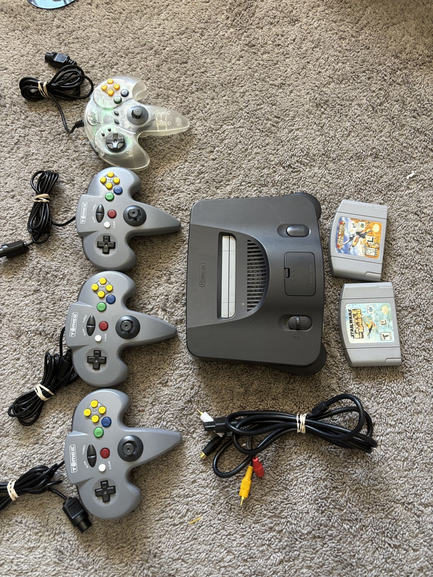 Nintendo 64 With Games 