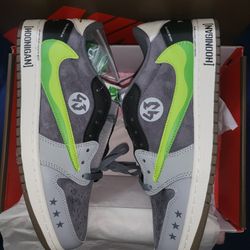 Nike Air Jordan 1 Low Custom Travis Scott Size 10 New