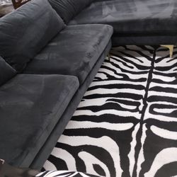 Dark Grey Sectional 