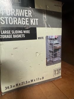 Drawer storage