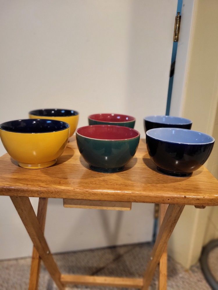 6 Cereal / Soup Bowls
