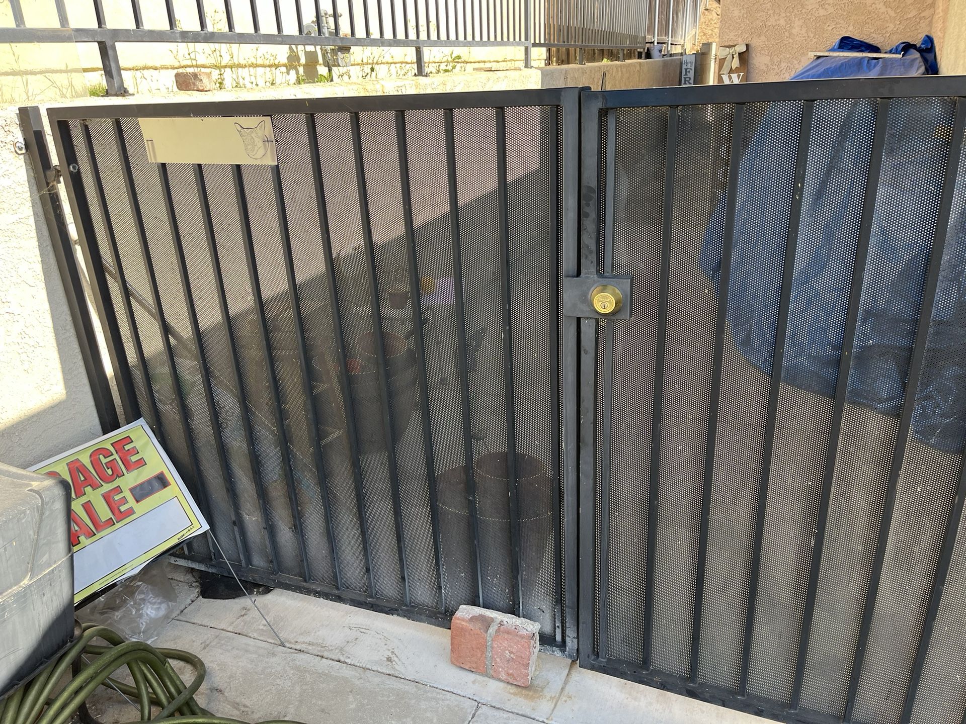 Wrought Iron Gate