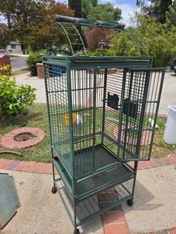 Bird Cage, green