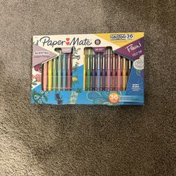 PaperMate 36 Flair pens 