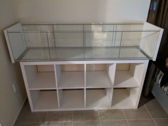 IKEA detolf glass shelf