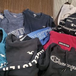 Hollister, Champion, Old Navy