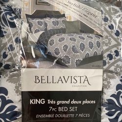King 7pc Bed Set